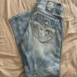 Rock Revival light blue jeans